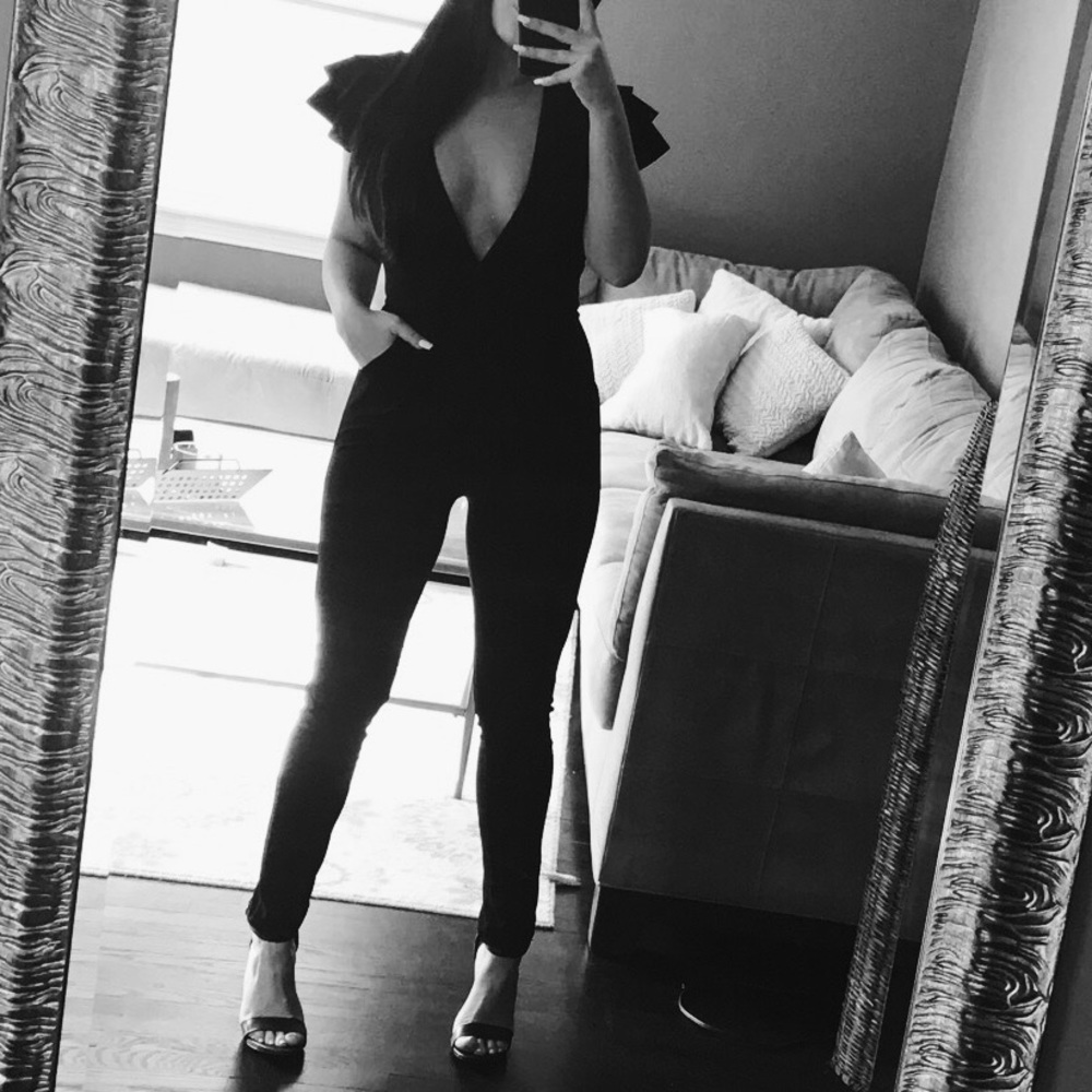 Black Boohoo Jumpsuit - Worn Once